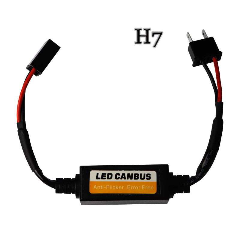 H8 H9 H11 H7 9005 9006 9012 H1 H3 LED CANBUS anti flicker error free Resistor Controller Decoder Light 12V