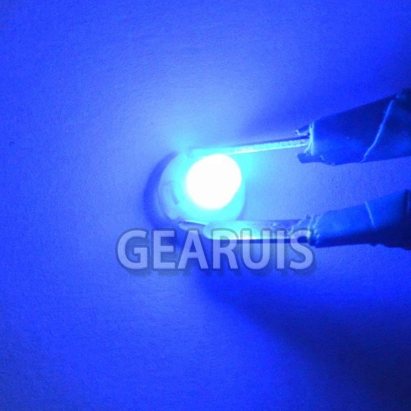 New T5 B8.5D COB LED B8.5 Round 3D Bright 1 LED 1SMD Car Dashboard instrument Light Side Light Bulb White Blue DC 12V