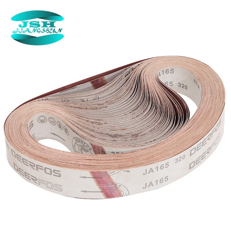 Deerfos Soft Cloth Ceramic Sanding Belt for Grinding Metal and Stainless Steel