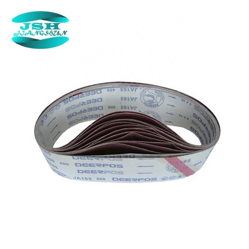 Deerfos Soft Cloth Ceramic Sanding Belt for Grinding Metal and Stainless Steel