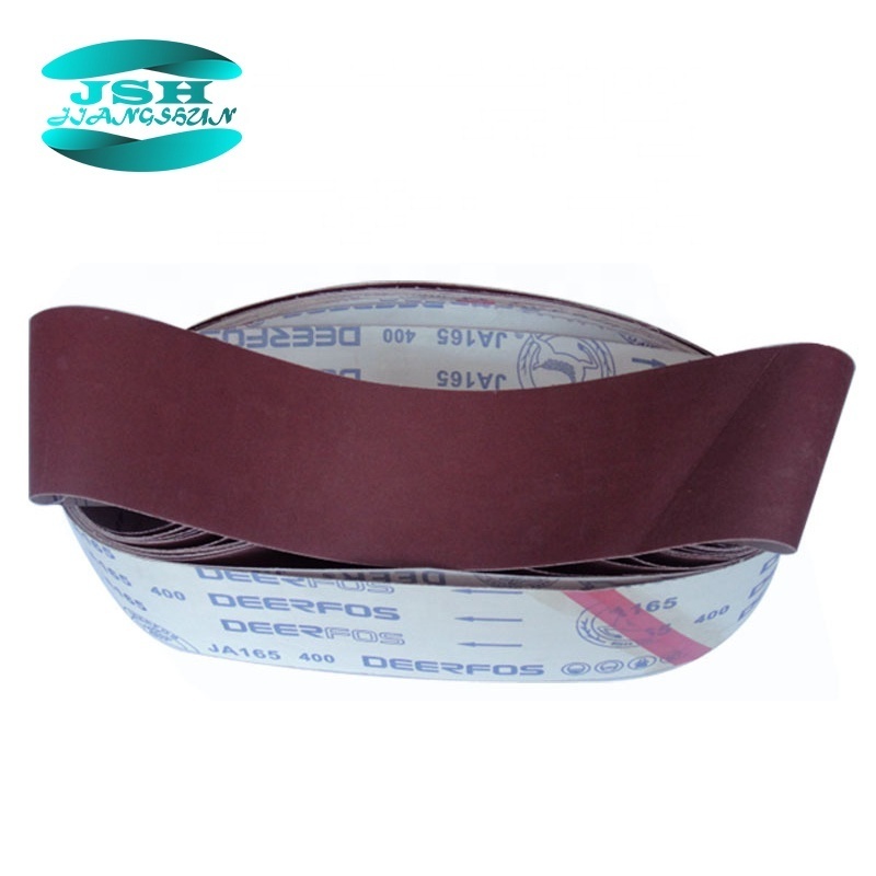 Deerfos Soft Cloth Ceramic Sanding Belt for Grinding Metal and Stainless Steel