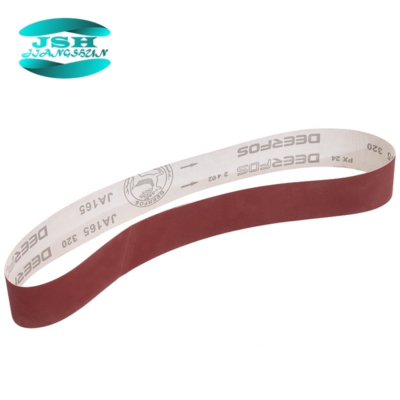 Deerfos Soft Cloth Ceramic Sanding Belt for Grinding Metal and Stainless Steel