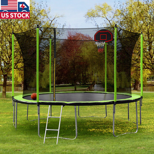 US delivery outdoor cheap trampoline 366cm for kids gift happy jumping