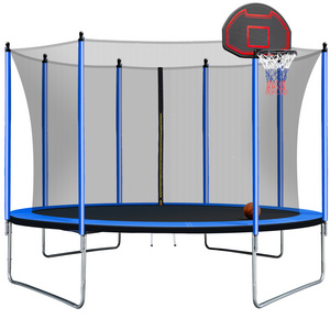 US local delivery 10ft Trampoline With Safety Enclosure Net spring ASTM Approved