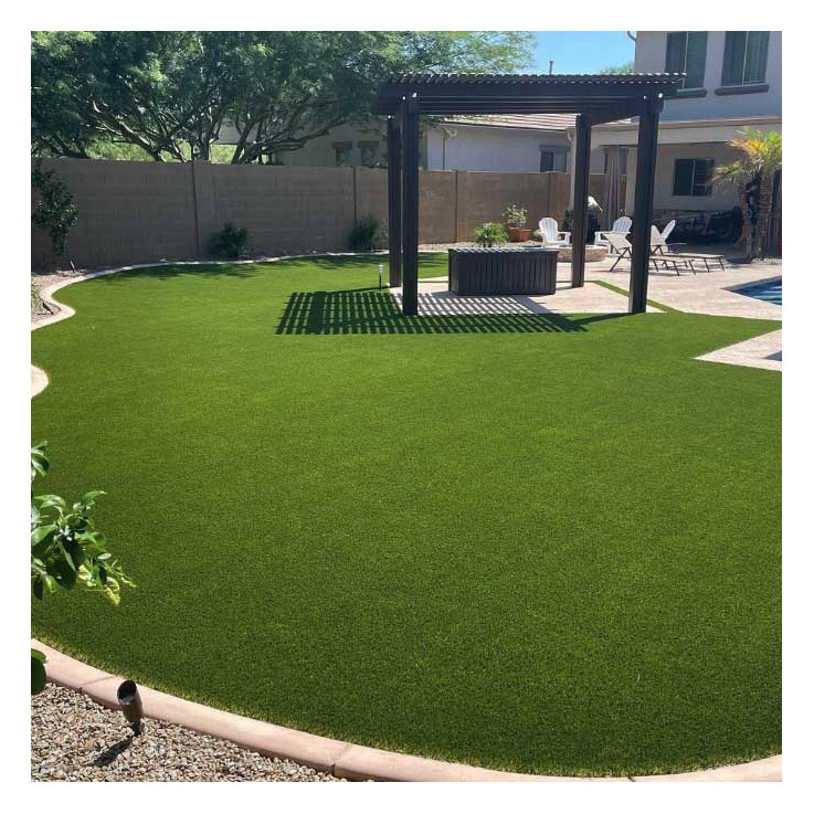 JS Synthetic Grass Artificial Turf Glue Playground Artificial Turf Grass For Landscaping Garden