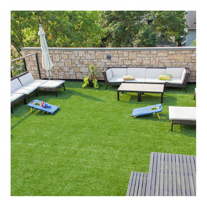 JS Synthetic Grass Artificial Turf Glue Playground Artificial Turf Grass For Landscaping Garden