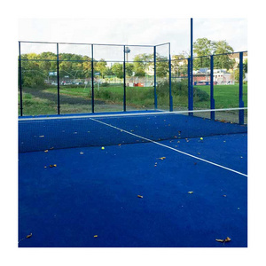 JS Customized Durable Large Frame Panoramic Supplier Terrain De Padel Outdoor Indoor Portable Padel Tennis Court  For Sale