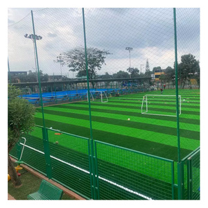 Plastic Synthetic Turf No Filling Soccer Football Artificial Grass Sports Flooring For Football Field