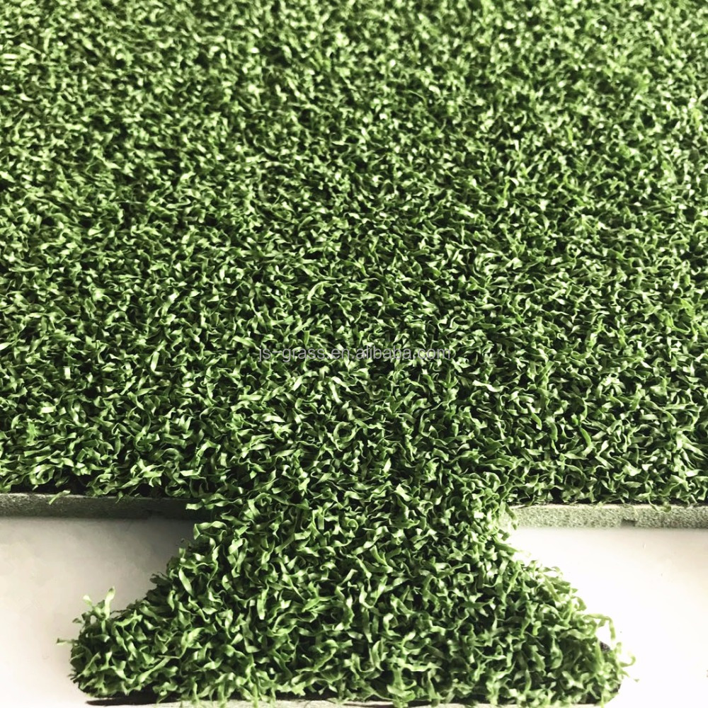 Factory SalePuzzle Gym Artificial Grass Tiles Interlocking For Indoor Floor Mat