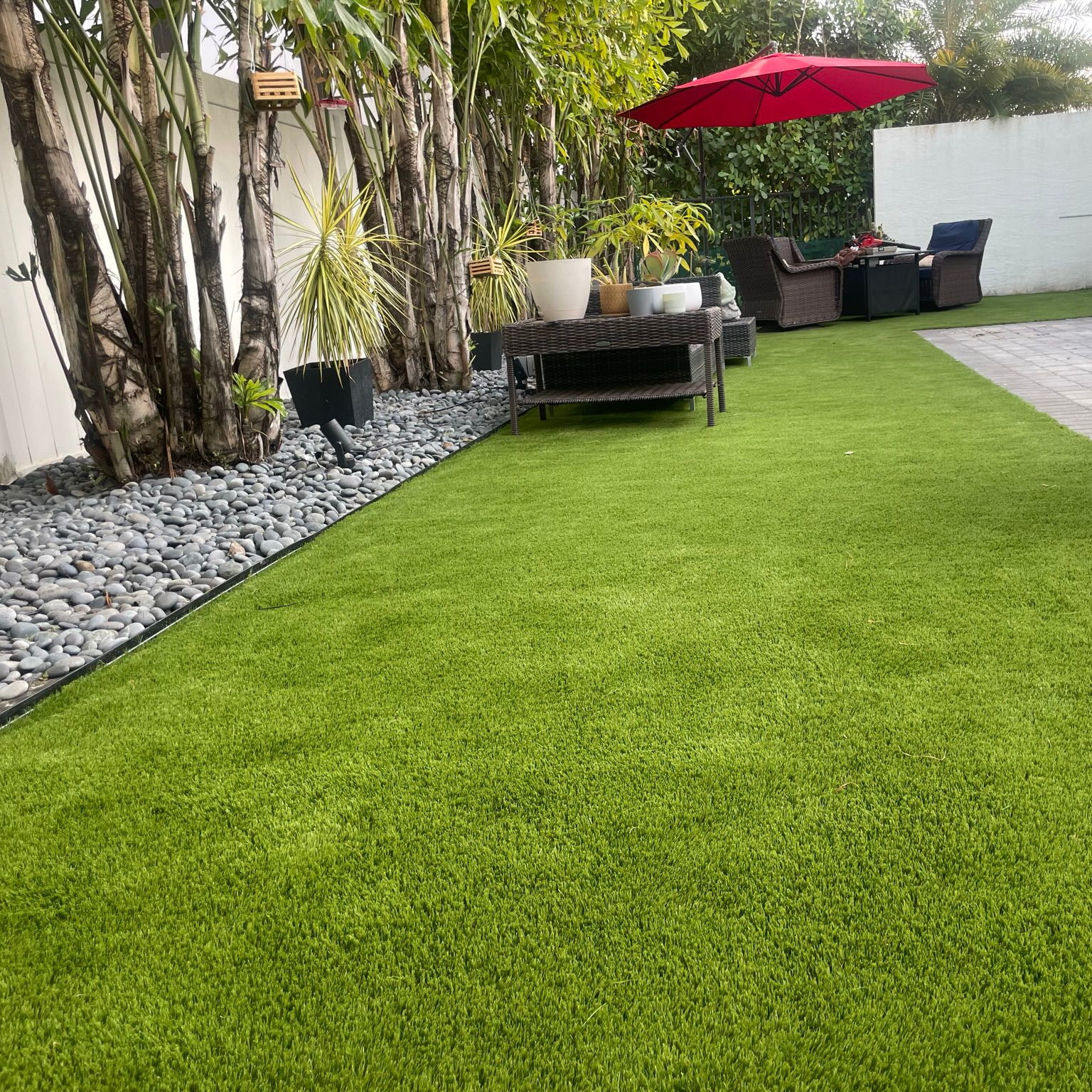 Best Selling Grama Artificial Customized One-Stop Service Synthetic Grass Landscaping Fake Grass