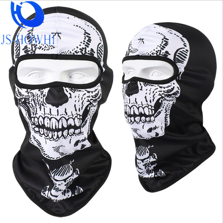 Skull Ghost Clown Halloween Windproof Balaclavas  Face Mask Outdoor Sports Warm Ski Caps Bicycle Bike  Skull Face Mask