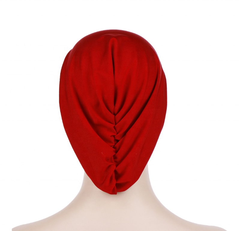 Wholesale Fashion Custom Wrap Muslim Turban Hats for Women