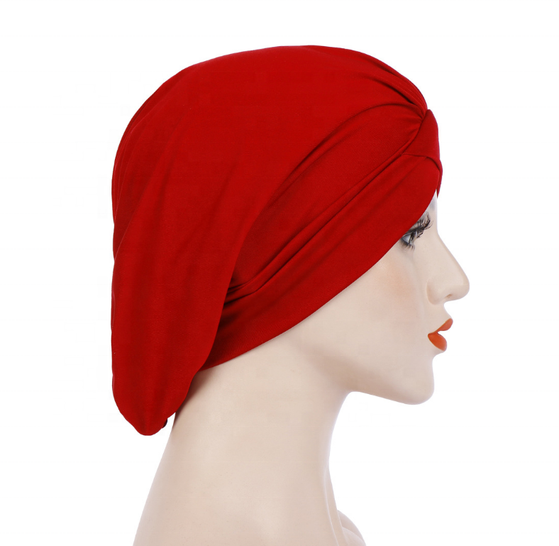 Wholesale Fashion Custom Wrap Muslim Turban Hats for Women