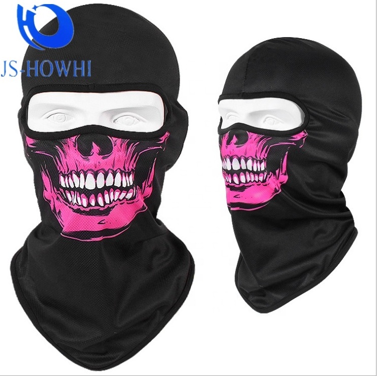 Skull Ghost Clown Halloween Windproof Balaclavas  Face Mask Outdoor Sports Warm Ski Caps Bicycle Bike  Skull Face Mask