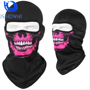 Skull Ghost Clown Halloween Windproof Balaclavas  Face Mask Outdoor Sports Warm Ski Caps Bicycle Bike  Skull Face Mask