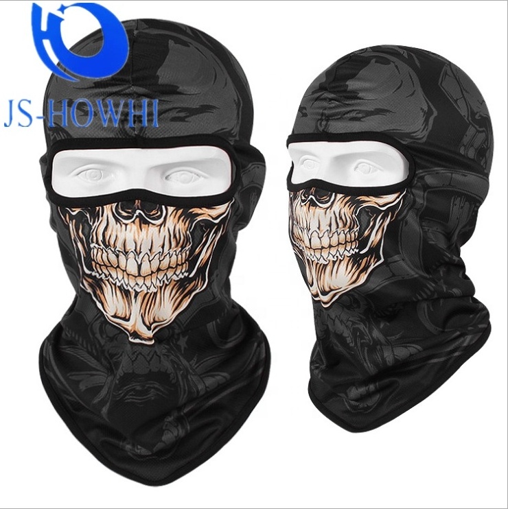 Skull Ghost Clown Halloween Windproof Balaclavas  Face Mask Outdoor Sports Warm Ski Caps Bicycle Bike  Skull Face Mask