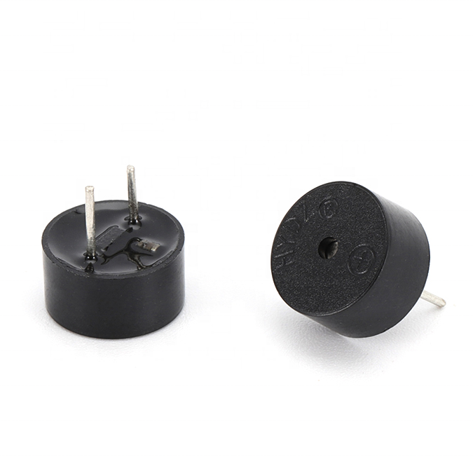 hydz 9*5.5mm 3v/5v/12v factory sell magnetic active buzzer HYT-0905 Electromagnetic buzzer diameter 9mm high 5.5mm pitch 4mm