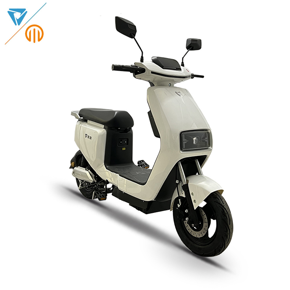 VIMODE Classical 400W 500W electric scooter 48V moped with pedal long range electric motorcycle for adult