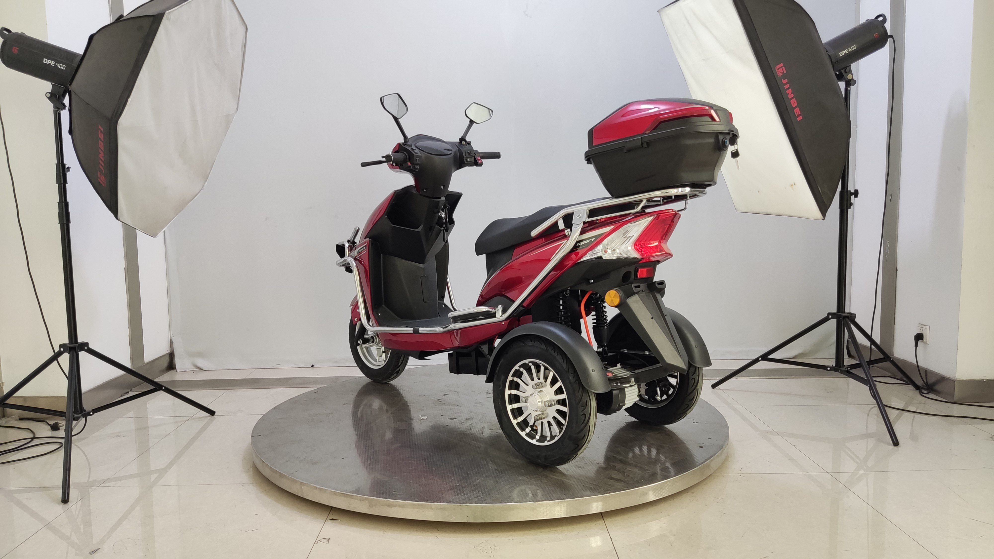 Vimode factory outlet 72v 1000w safty engine electric tricycles 3 three wheel moto scooter  in high quality