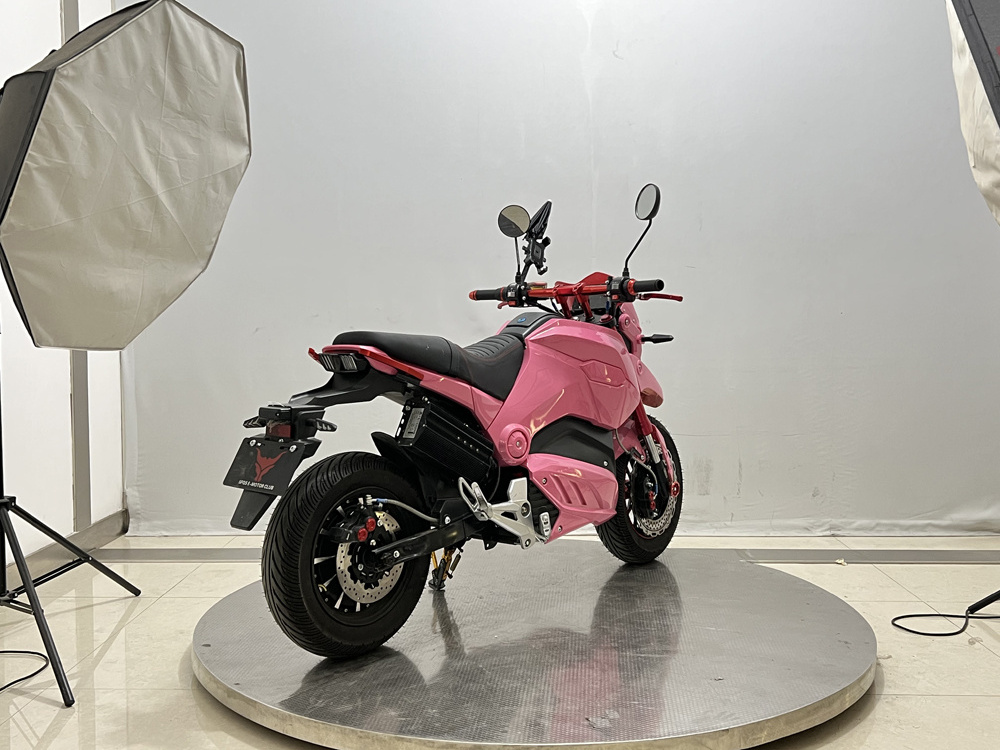 VIMODE 2000W mini pink electric racing motorcycle for lady