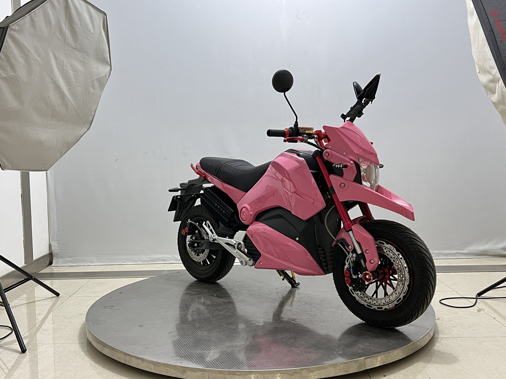 VIMODE 2000W mini pink electric racing motorcycle for lady