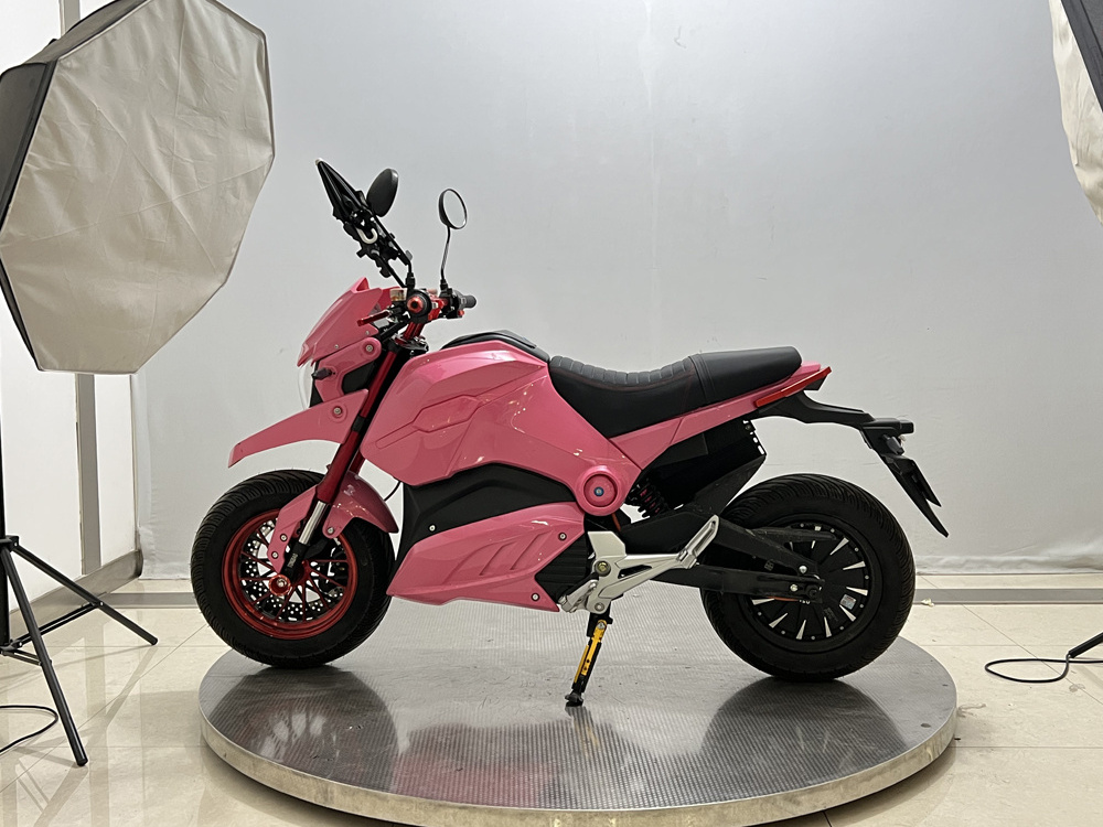 VIMODE 2000W mini pink electric racing motorcycle for lady