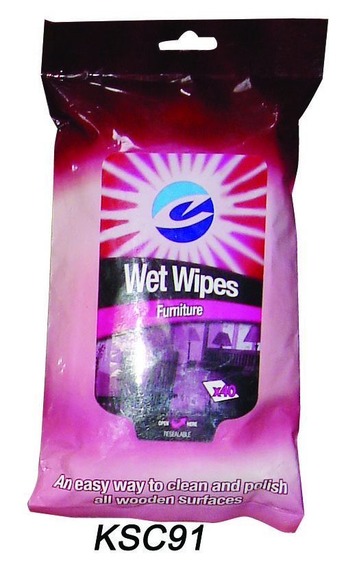 customized single pack wet tissue facial wet wipe