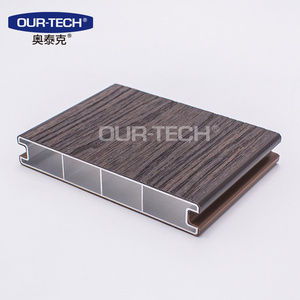 Aluminum plastic Co-Extrusion Decking Outdoor Waterproof Garden Dock Swimming Pool Decking