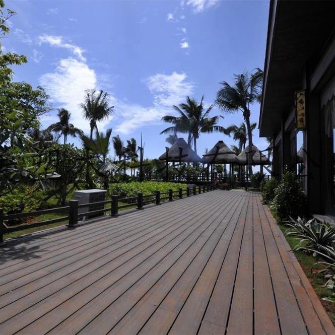 New Tech Waterproof wpc wood floor tiles high quality deck tiles decking outdoor wood floor 146*22mm