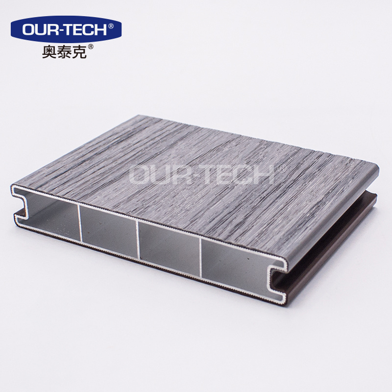 Aluminum Composite Decking Board Waterproof Extruded Aluminum Decking Outdoor Floor