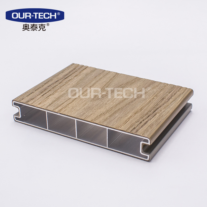 Aluminum Composite Decking Board Waterproof Extruded Aluminum Decking Outdoor Floor