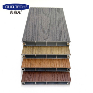 Aluminum plastic composite outdoor decking waterproof WPC Co-extruded flooring deck swimming pool garden floor boards 139*23mm