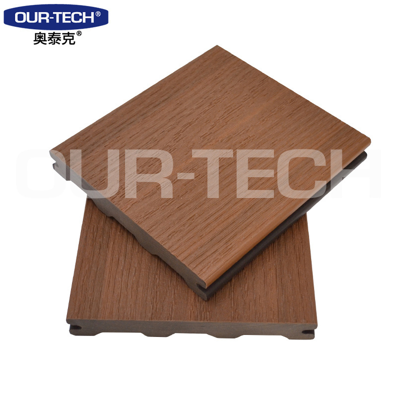 High quality wood plastic exterior wall floor, outdoor garden wood plastic veneer elastic floor 140*20mm