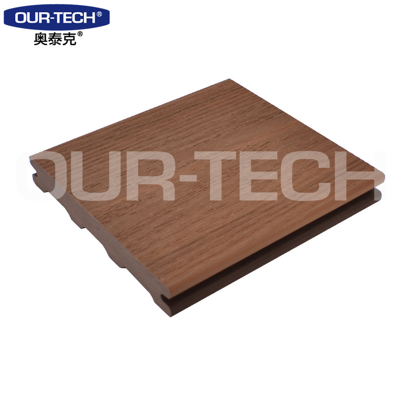 High quality wood plastic exterior wall floor, outdoor garden wood plastic veneer elastic floor 140*20mm