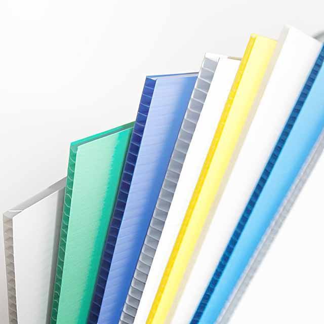 Foldable 4x8 3mm 5mm White PP Twin Wall Corrugated Coroplast Plastic Sheet Panel