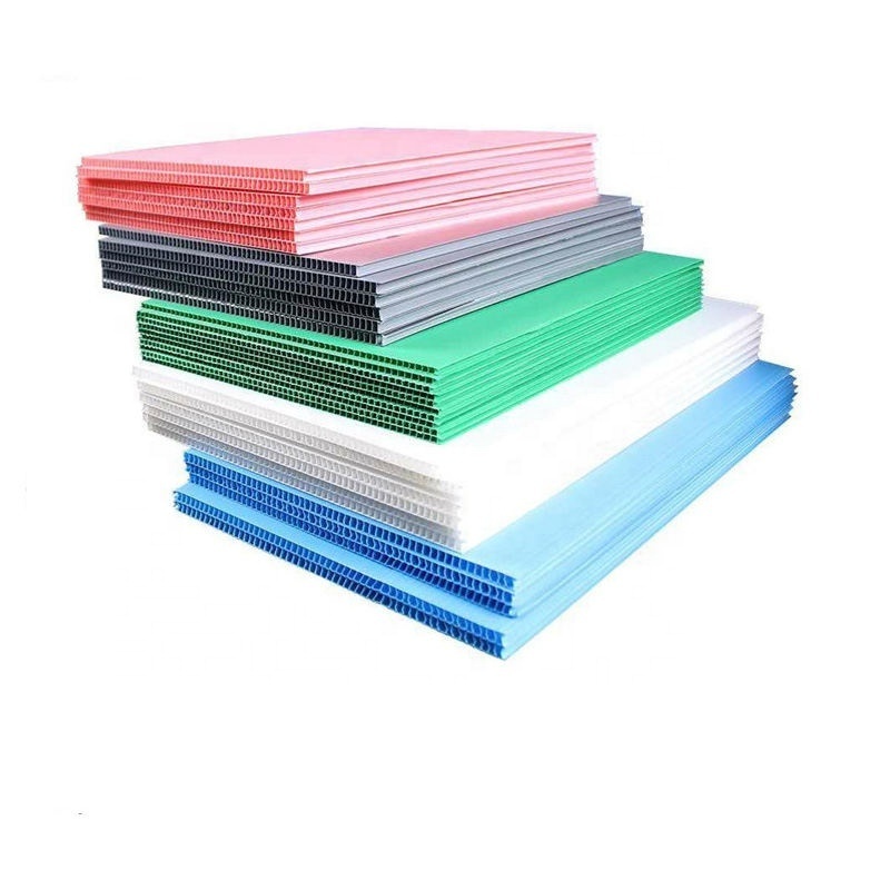 Customized Corrosion And Chemical Resistant Pp Plastic Fluted Polypropylene Hollow Board