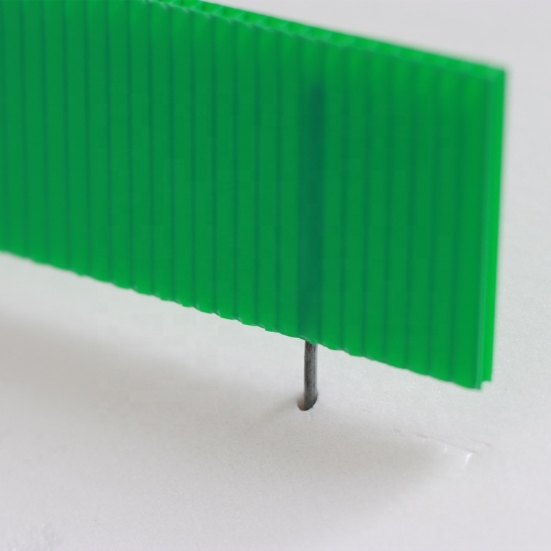 High Quality 4x8 Fluted Twin Wall Impraboard Correx Corflute PP Corrugated Plastic Boards Sheet