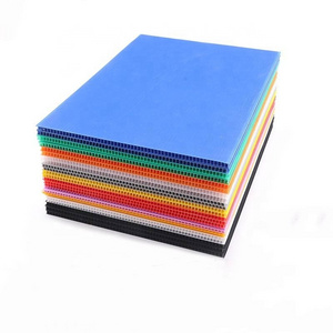 Customized Corrosion And Chemical Resistant Pp Plastic Fluted Polypropylene Hollow Board