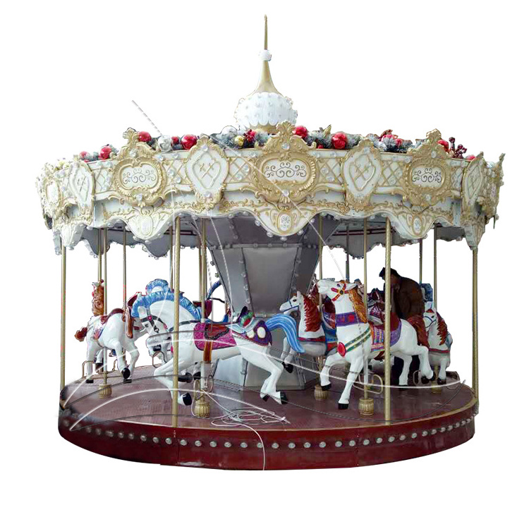 Cheap playground rides kids roundabout carosuel luxury merry go round for sale