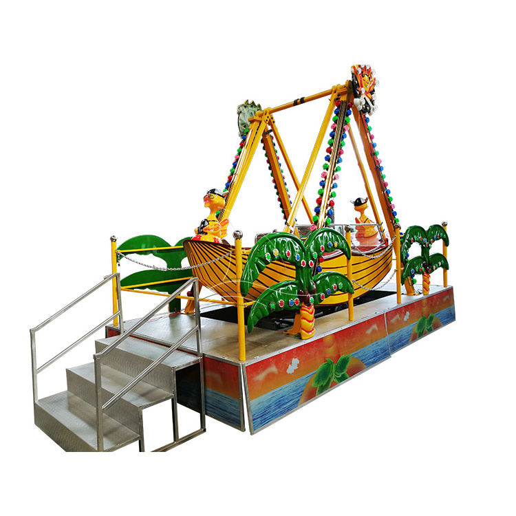 Kids Amusement Park Ride Pirate Theme Pirate Ship Boat Ride For Sale