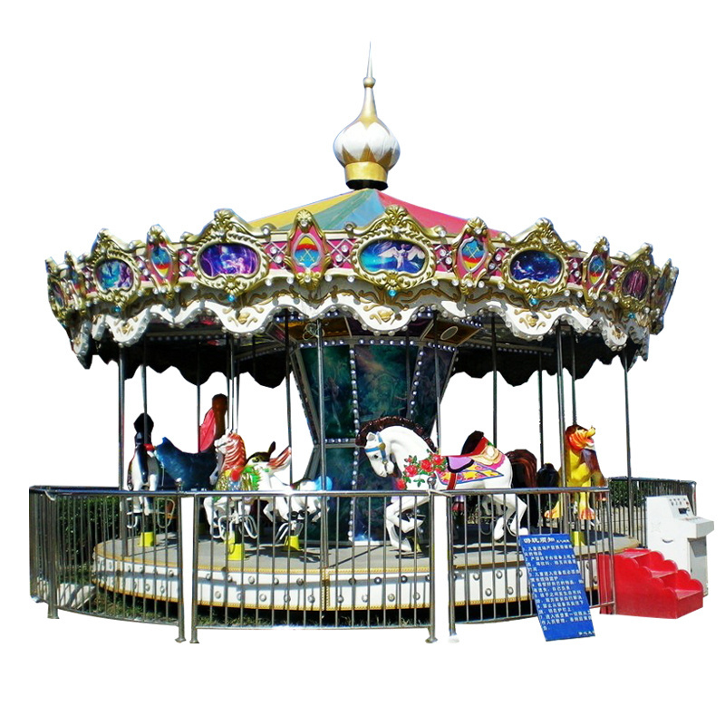 antique children merry go round  kids amusement carousel for sale