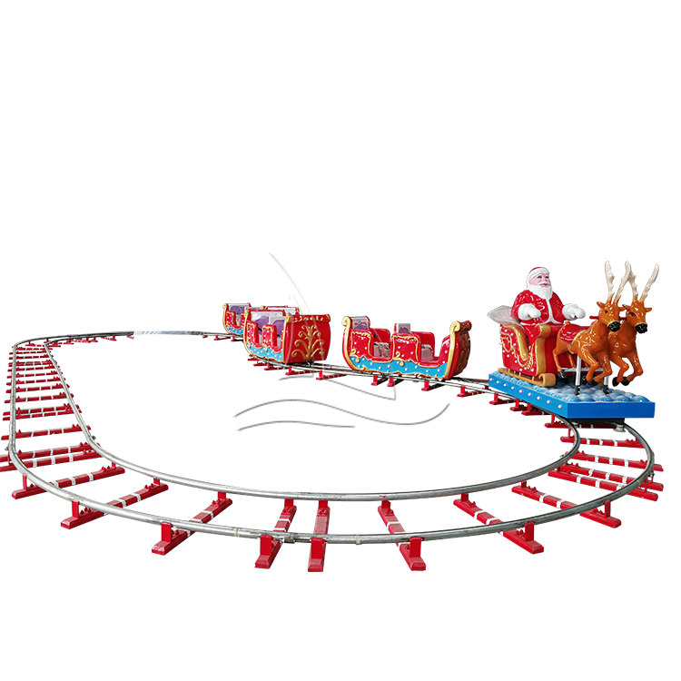 Park Amusement Rides Childrens' Christmas Train Outdoor For Sale