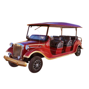 Classic antique electric tourist sightseeing bus vintage sightseeing car for sale