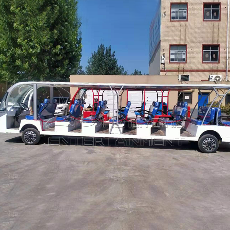 China Professional Different Seats Electric Sightseeing Bus For Sale