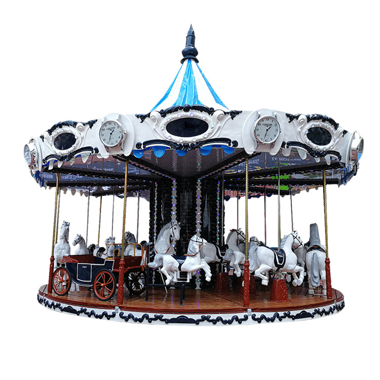 Hot selling product carousel christmas rides best animal kids ride horse for sale Factory Direct Price