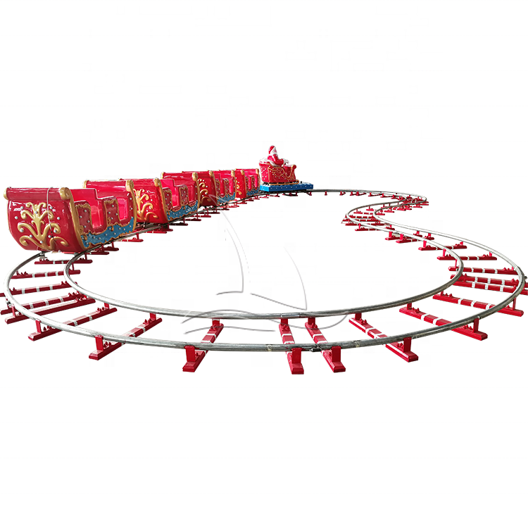 Children Carnival Mini Electric Track Christmas Train Ride