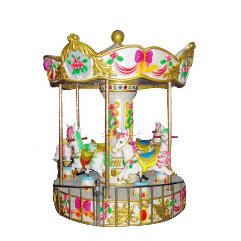 shopping center use kids mini 6 seats carousel/merry go round for sale