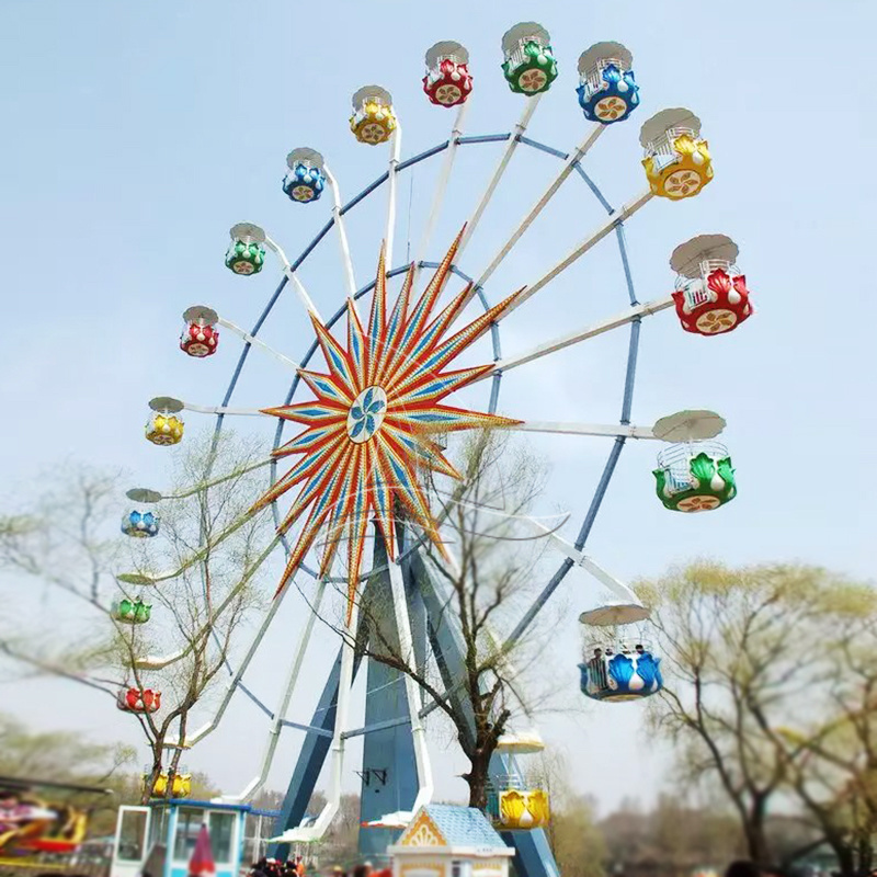 Theme park attraction ferris wheel large wheel for sale