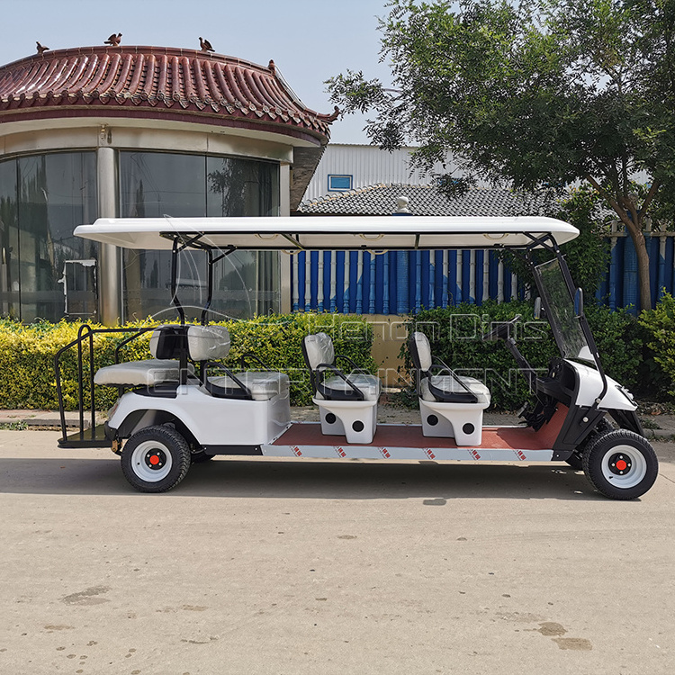 China Factory Cheap Price Airport Electric Club Car Off Road 6 Seater Golf Cart Manufacture