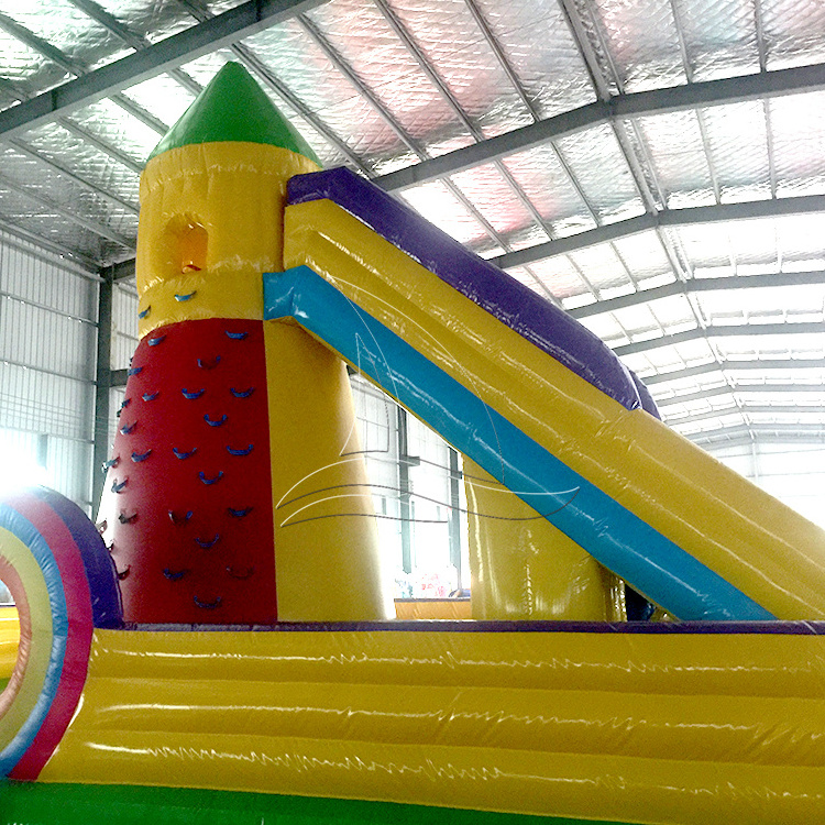 Kids indoor play equipment jumping castle business playground inflatable castle for sale